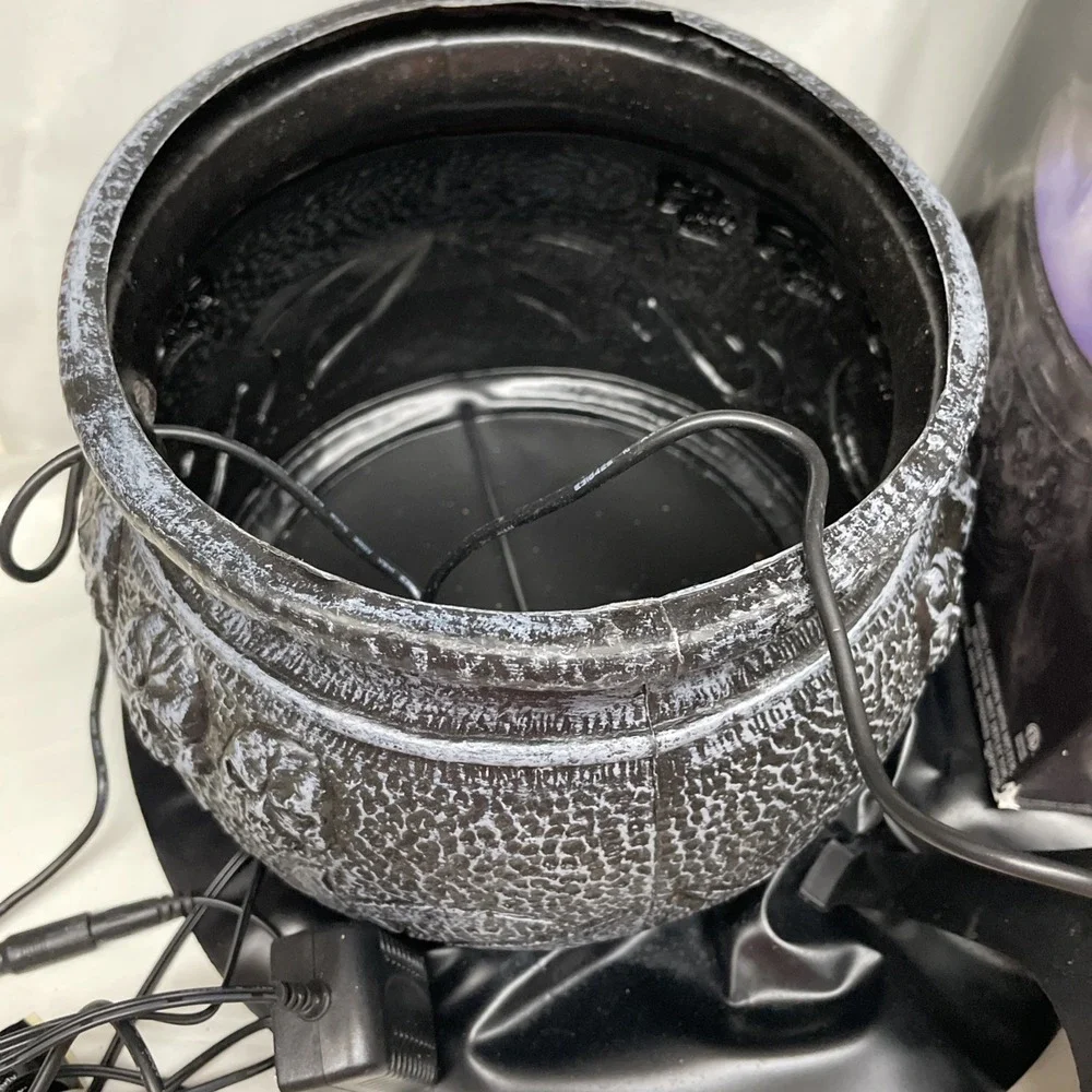 Halloween Light-Up Cauldron Mister  by Way to Celebrate